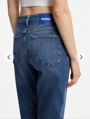 *NEW* HUGO Mom Jeans | HUGO Blue Label High-Rise Jeans